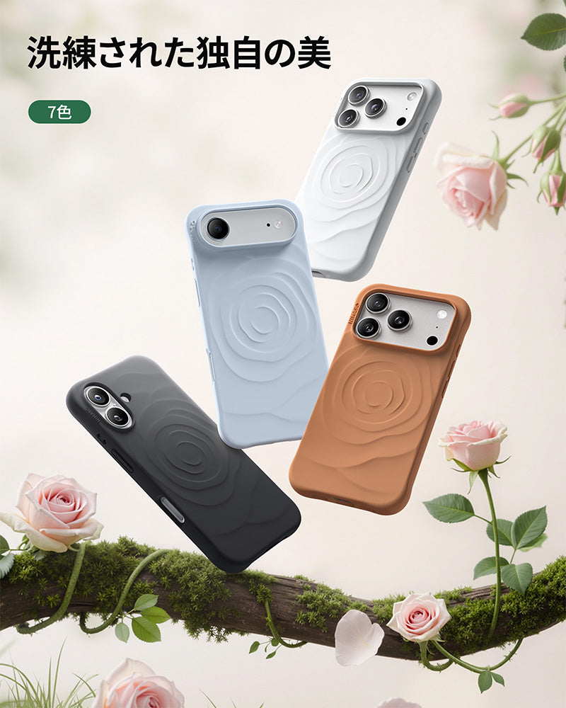 iPhone17Pro CASSETIFY 花柄 MagSafe対応ケース SwitchEasy iPhone 17 Pro ケース クリア MagSafe 対応 花柄