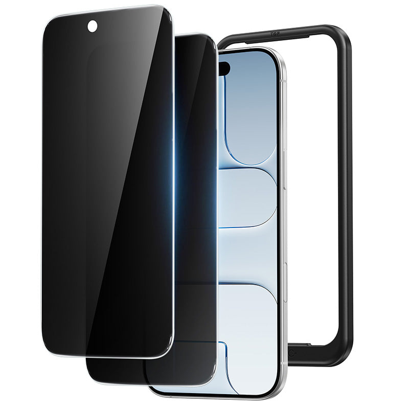 NIMASO iPhone 17/Pro/Pro Max/Air用 強化ガラスフィルム 覗き見防止