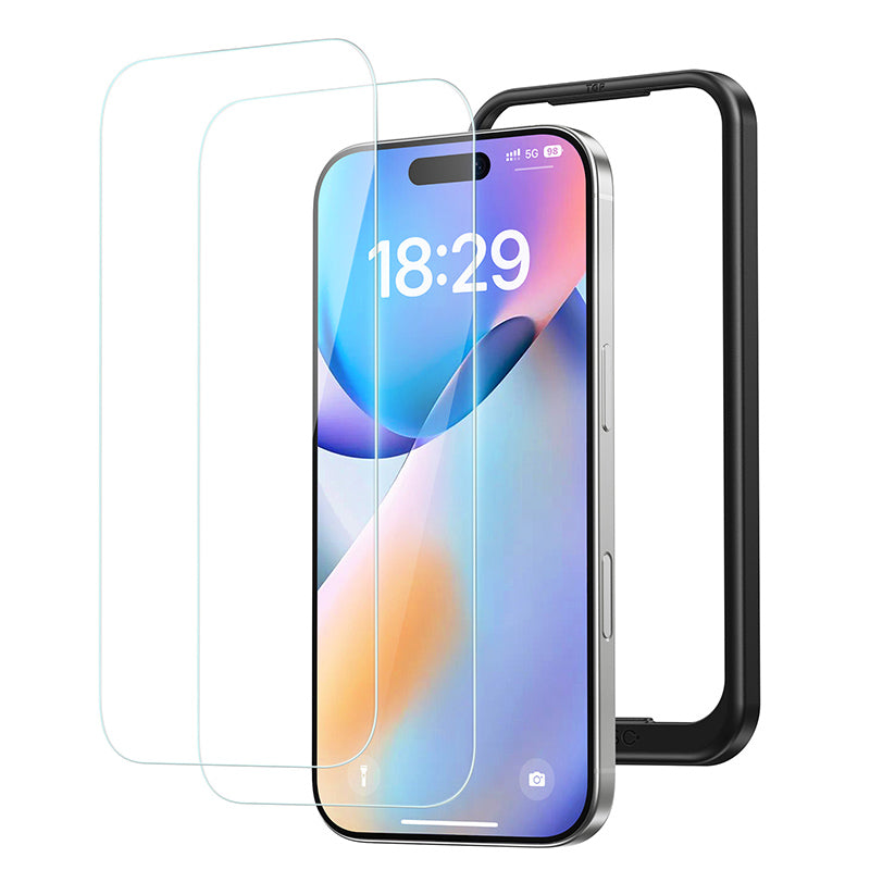 NIMASO iPhone 17/Pro/Pro Max/Air用 強化ガラスフィルム 耐衝撃