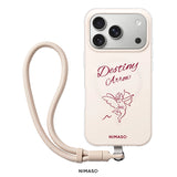 【NIMASO x Destinyシリーズ】 iPhone 17/17 Pro/17 Pro Max/iPhone 16/iPhone 16 Pro/iPhone 16 Pro Max用 ペアケース MagSafe対応 お揃いギフト 限定ストラップ付き