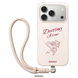【NIMASO x Destinyシリーズ】 iPhone 17/17 Pro/17 Pro Max/iPhone 16/iPhone 16 Pro/iPhone 16 Pro Max用 ペアケース MagSafe対応 お揃いギフト 限定ストラップ付き