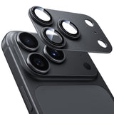 アルミ合金 カメラカバー レンズ全体保護 高透明 9H強化ガラス 耐衝撃 ケース干渉なし iPhone 17/18シリーズ用