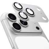 アルミ合金 カメラカバー レンズ全体保護 高透明 9H強化ガラス 耐衝撃 ケース干渉なし iPhone 17/18シリーズ用