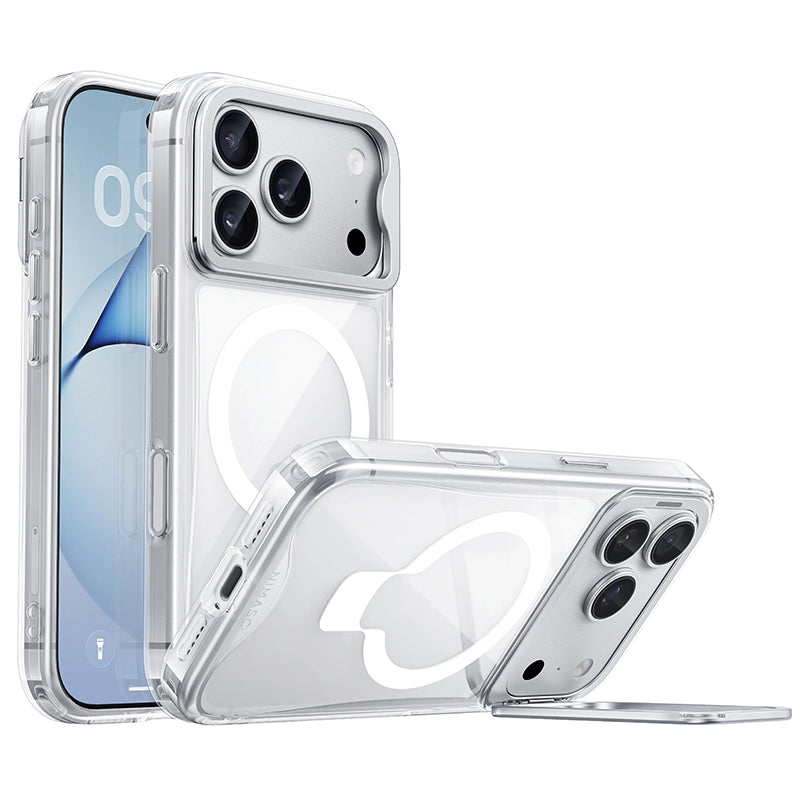 NIMASO 機巧シリーズ iPhone 18/17 クリアケース MagSafe対応・180