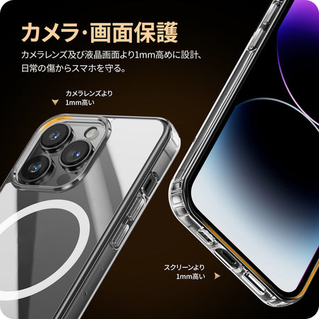  iPhone 12/12 mini/13 mini/14 Pro用 カメラ・レンズ保護