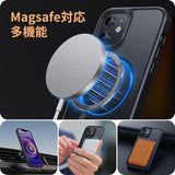 iPhone 12/12 Pro用ケース MagSafe対応　多機能