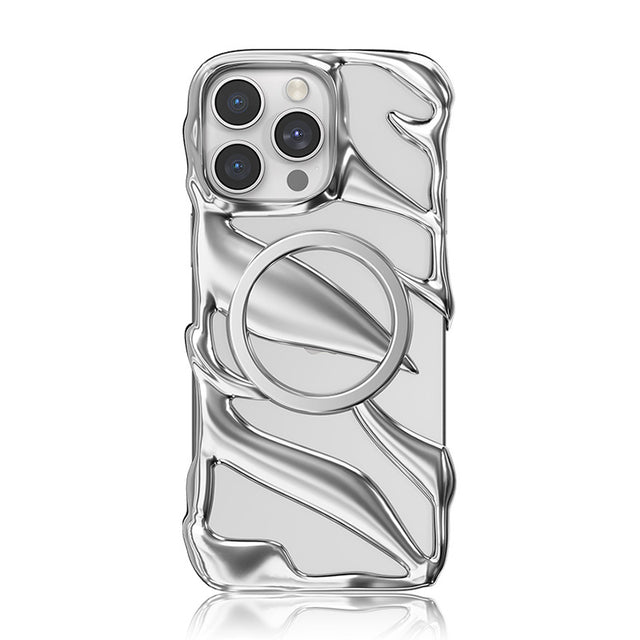 iPhone 16 Pro/Pro Max用ケース MagSafe対応 スケルトンデザイン