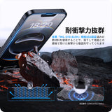 NIMASO iPhone 16e/14/13 Pro/13 強化ガラスフィルム 反射防止ARフィルム 全面保護 黒縁あり「バリ楽Box」ガイド枠付き【1枚】
