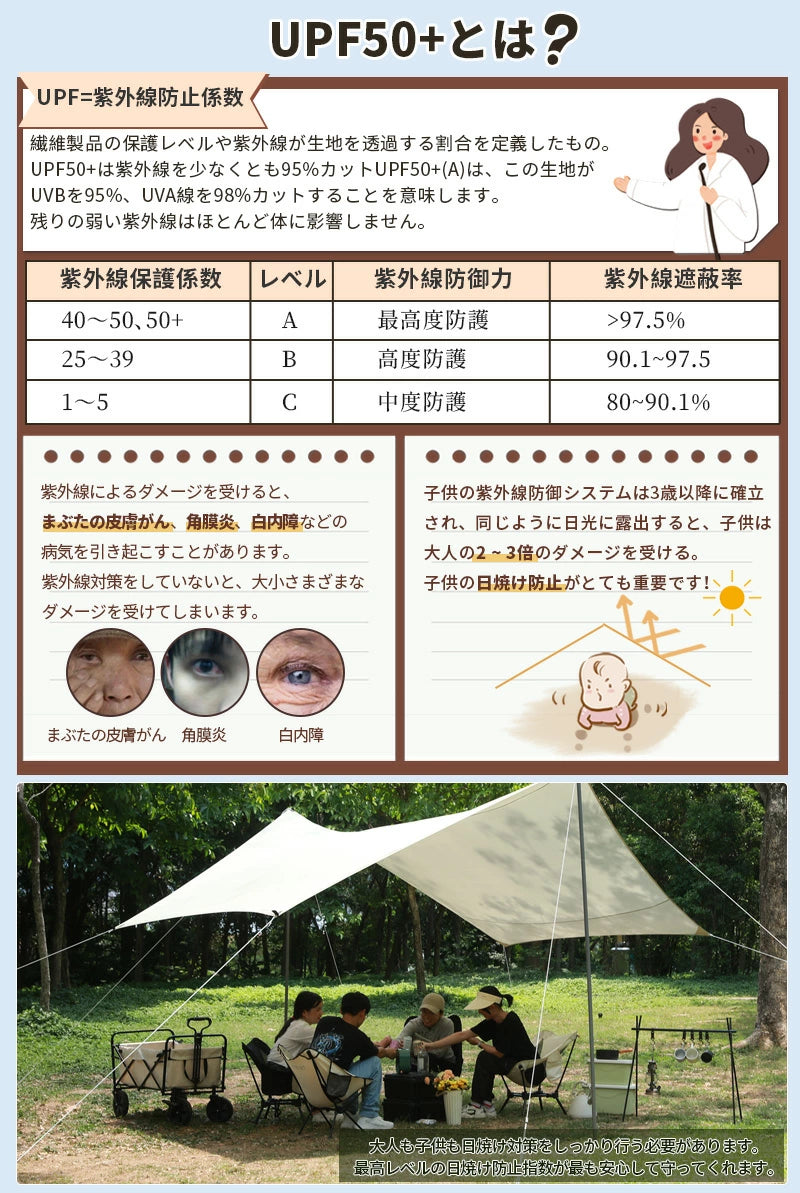 CHANODUG Premium natural tarp ヘキサタープセット CHANODUG Premium natural tarp ヘキサタープセット