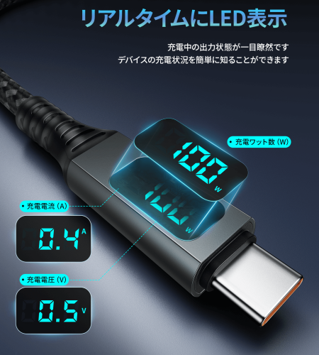 NIMASO USB Type-C to Type-C 100W急速充電ケーブル PD対応 iPhone 15シリーズ MacBook Pro  iPad Pro Galaxy S23/S22 Pixel 等type c機種対応 - NIMASO官方网站